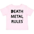 thumbnail image 3 of Inktastic Death Metal Rules White T-Shirt Boys or Girls Toddler T-Shirt, 3 of 5