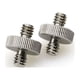 thumbnail image 1 of GOOHOCHY Adaptadores de tornillo roscado macho de 1/4 "macho a 1/4" macho para trípode de cámara / soporte de montaje de flash, 1 of 6