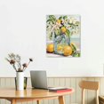 thumbnail image 3 of Nawypu  Gather Friends Framed Farmhouse Wall Art, Lemon Wall Decor for Kitchen, Family Room, Yellow, 3 of 5