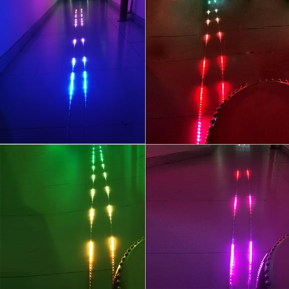 LED voice control emission racing horse running water light strip net red light wave drum light with suit drum beating interaction colorful light tracing lamp