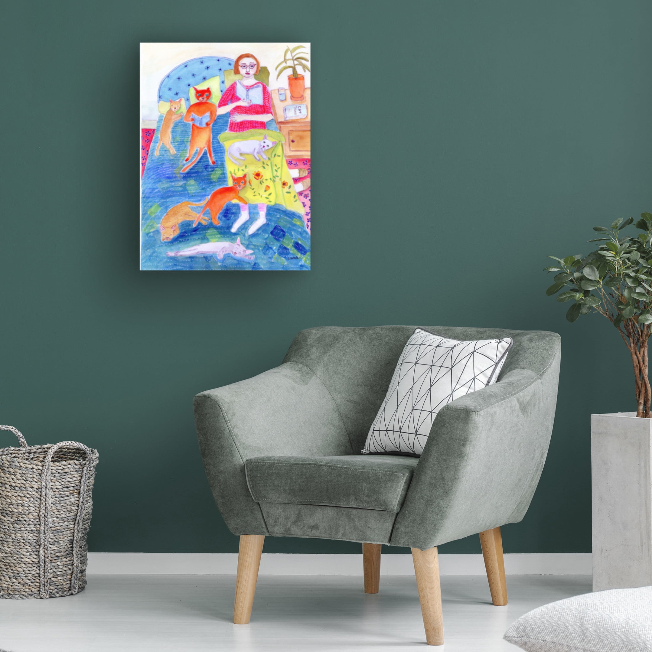 Trademark Fine Art Sharyn Bursic Night Ritual Canvas Wall Art