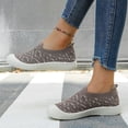 thumbnail image 6 of Women's Orthopedic Walking Shoes - Lightweight, Loose Fit, Breathable, Mesh-Comfortable, Soft Sneakers Coffee 7, 6 of 7