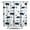 Cute Bear, variant on Moroccan Geometric Shower Curtain Retro Checkerboard Print Waterproof Bathroom Curtain with Hooks 84x72 Inch