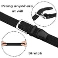 thumbnail image 3 of Elastic Braided Belt, Stretch Woven Belt Canvas elastic elastic belt Men's and women's pin buckle canvas belt Young students woven canvas belt, 3 of 3