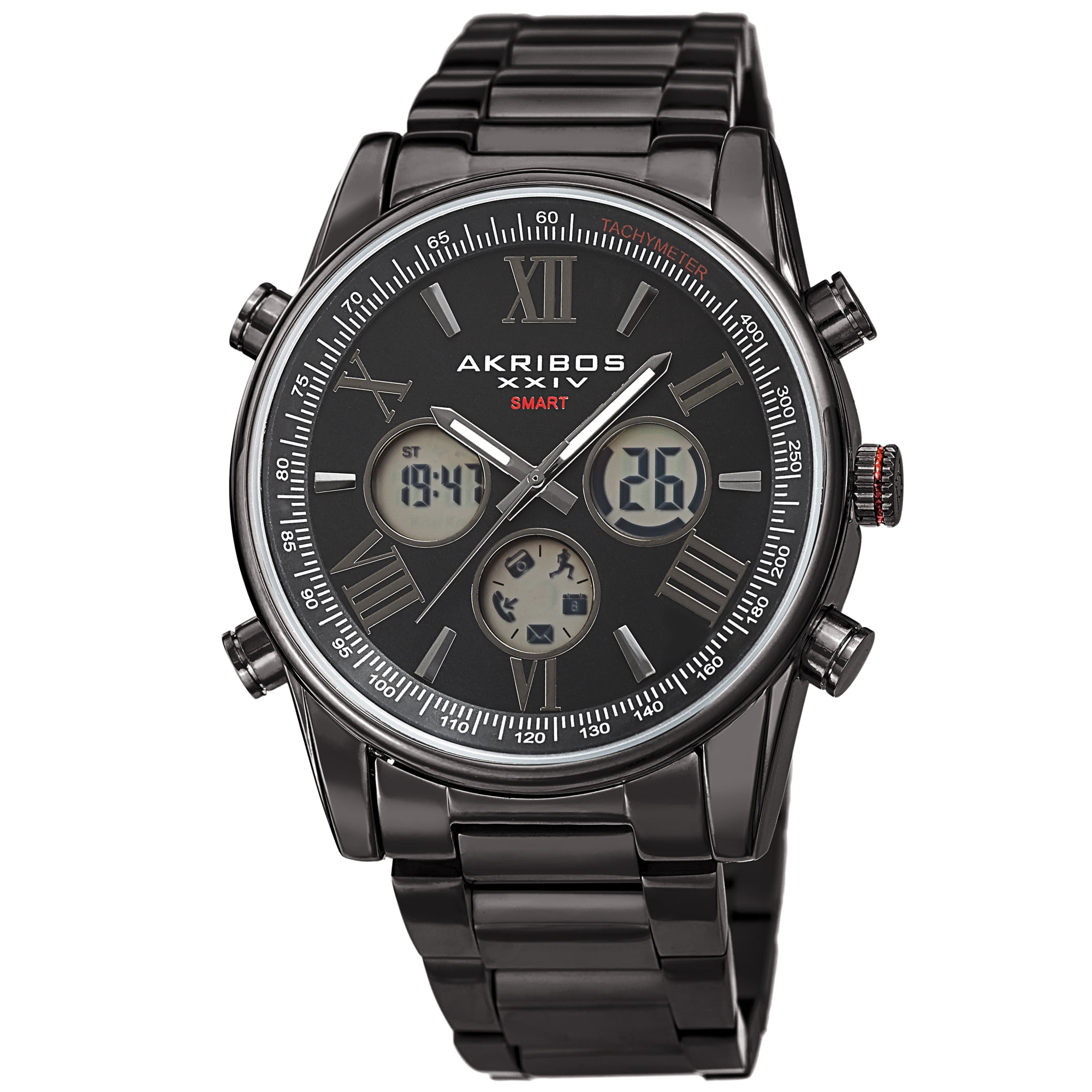 akribos xxiv black watch