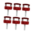 thumbnail image 4 of DYNWAVECA 6 Pcs Vis à Pouce Remplacement Pratique Haute Résistance Haute Résistance Résistance à l'Usure Alliage d'Aluminium Accessoires Pratiques Rouge, 4 of 10