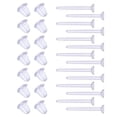 thumbnail image 1 of 100 Pcs Bouchons de Boucles d'Oreilles DIY Accessoires de Protection pour Boucles d'Oreilles, 1 of 7