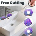 thumbnail image 3 of Kdxio Colorful Purple Cosmos Flower Pattern Non-Slip Diatom Mud Faucet Drain Pad,Self Absorbent Mat for Kitchen Sink for Variety Kitchen & Bathroom Countertops, 3 of 7