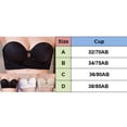 thumbnail image 3 of Bras For Women Strapless Non Slip Push Up Wire Comfort Lift And Support Anti Droop No Show Bandeau Underwear Seamless, 3 of 5