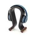thumbnail image 2 of ONEGenug Soporte de madera para auriculares, soporte universal para colgar auriculares para juegos y auriculares de estudio DJ, estante para auriculares de escritorio para todos los tamaños de auricul, 2 of 5