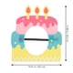 thumbnail image 5 of Sombrero de papel para fiesta, tocado para fiesta de cumpleaños, tocado de carnaval, accesorio para foto, sombrero de vestir, 5 of 6
