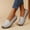 #047-Gray, variant on Wowcloth Women's Fashion Casual Loafer Shoes – Comfortable Soft Sole & Upper with Studded Details Everyday Flat Shoes for Women Footwear