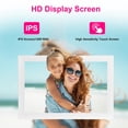 thumbnail image 3 of Digital Picture Frame 10.1 inch Smart Electronic Frameo Photo Frame 32GB Auto-Rotate 1280*800 HD Touch Screen, Desk or Wall Mounted,Share Photos Vide, 3 of 7