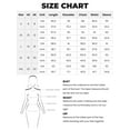 thumbnail image 5 of INSPIRE CHIC Women's Elegant A-Line Dress Contrast Color V Neck Long Sleeve 2025 Trendy Work Dresses 2XL Khaki, 5 of 5