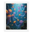 thumbnail image 5 of Paint by Numbers Kit for Adults, Underwater Jellyfish Dance Scene Paint by Numbers, Easy Paint by Numbers Kit for Adults Beginner, DIY Adult Paint by Number Kits on Canvas, Home Decor, 5 of 7