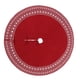 thumbnail image 4 of Falda redonda para árbol de Navidad, adornos decorativos, base de alfombra de 48 pulgadas Rojo, 4 of 7