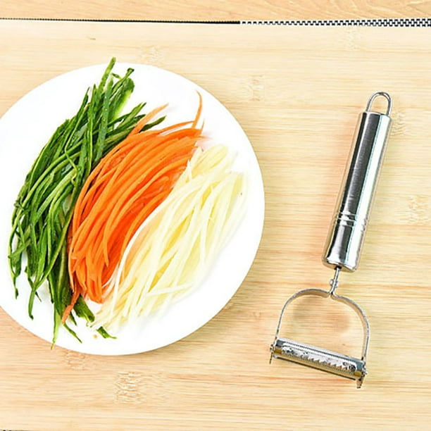 Éplucheur de fruits et légumes en acier inoxydable Super tranchant