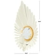 thumbnail image 3 of Safavieh Lorynn 18" Glam Metal Sconces, Off-White (Set of 2), 3 of 5