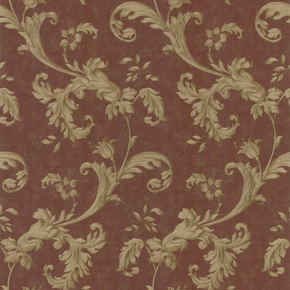 Mirage Isleworth Floral Scroll Wallpaper