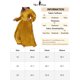 thumbnail image 5 of Vestidos Maxi de Talla Grande para Mujeres Agnes Orinda, con Mangas Largas de Linterna, Fluidos y Plisados, Talla 3X, Color Dorado, 5 of 5