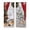 C, variant on Christmas Sheer Window Curtains 2 Panels, Rod Pocket Winter Holiday Curtain Set, Xmas Tree Snow Scene Print for Living Room Bedroom Party Decor, Washable, 29.5" W x 65.4" L Per Panel