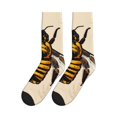 thumbnail image 5 of Crew Socks for Women Men, Honey Bee  Moisture Running Athletic Football Striped Socks Cushion Tube Socks, 5 of 7