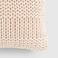 thumbnail image 2 of Noble Linens Decor Throw Pillow in Cozy Chunky Knit Fabric, 2 of 8