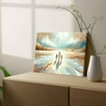 thumbnail image 6 of AEFER Jesus Canvas Wall Art God and Children Wall Decor Pictures Watercolor Christian Spiritual Poster Prints Religious Artwork for Kids Room Church Nursery Decor Frame: 24x16inch(60x40cm), 6 of 6