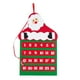 thumbnail image 2 of Calendario de Adviento de Navidad reutilizable rellenable Paño Decoración de 24 días con bolsillos para oficina Pared de Navidad Yotijar Calendario de adviento, 2 of 7