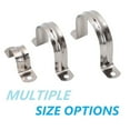 thumbnail image 4 of Pipe Clamps Mounting Stainless Steel Clamps For Attaching Water Pipes and Cables 35Mm 20Pcs, 4 of 8