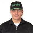 thumbnail image 2 of Rick And Morty Portal Time Pre-Curved Bill Adjustable Snapback Hat Cap, 2 of 7