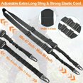 thumbnail image 4 of Tactical Sling Combo Set - Adjustable Two Point Traditional QD Sling with Extra Length and 360° Rotation Swivel Mounts, Shoulder Pad Included, 4 of 8