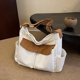 thumbnail image 5 of Bolso de mano de Color sólido a la moda Simple para mujer, bolsos de viaje grandes de otoño para mujer, 5 of 8