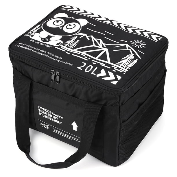 Almacenamiento 20L Camping Vajilla Bolso para Acampar Al Aire Libre