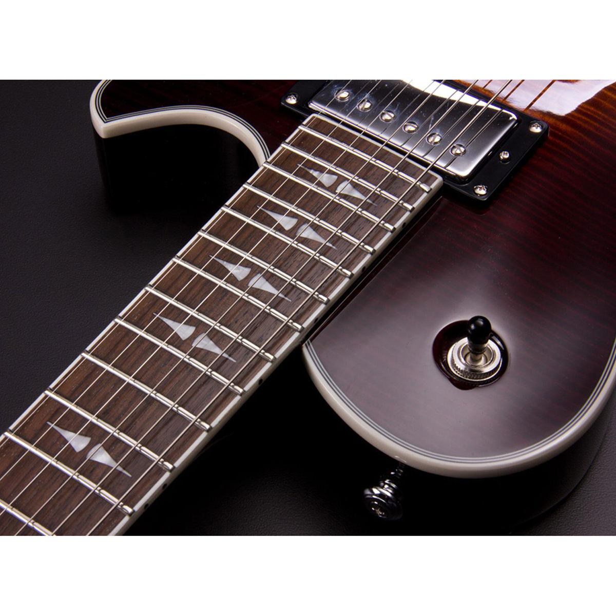 Michael Kelly Patriot Decree Electric Guitar (Caramel Burst)