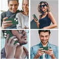 thumbnail image 6 of Designed for iPhone 13 Case, Silicone Ultra Slim Shockproof Phone Case with Soft Anti-Scratch Microfiber Lining, [Enhanced Camera Protection] iPhone 13 6.1inch (Pine Green), 6 of 12