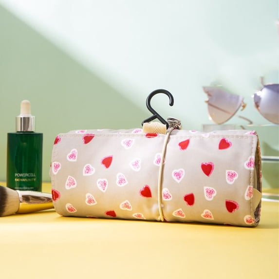 4 in 1 Multifunction Separable Storage Bag Girl Mesh Make Up Bag Makeup Pouch Wash Bag Travel Cosmetic Bag Toiletry Organizer #7