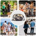thumbnail image 7 of FORMRS Mini Crossbody Bag for Women Adjustable Shoulder Rope Travel Casual Phone Purse, Beige Record, 7 of 7