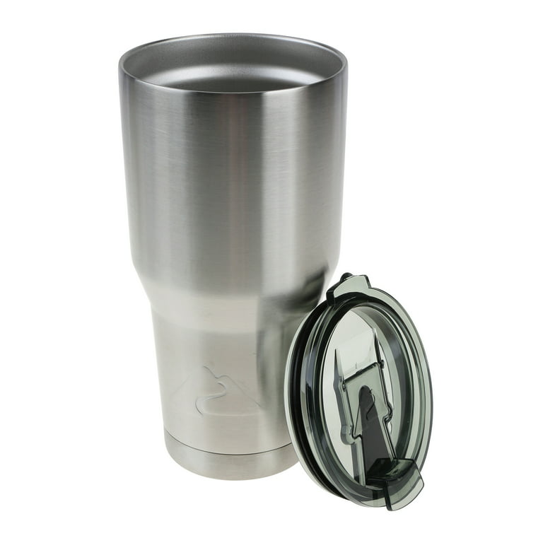 Ozark Trail Insulated Stainless Steel 12-Ounce Slim Can Drink Sleeve, Black  