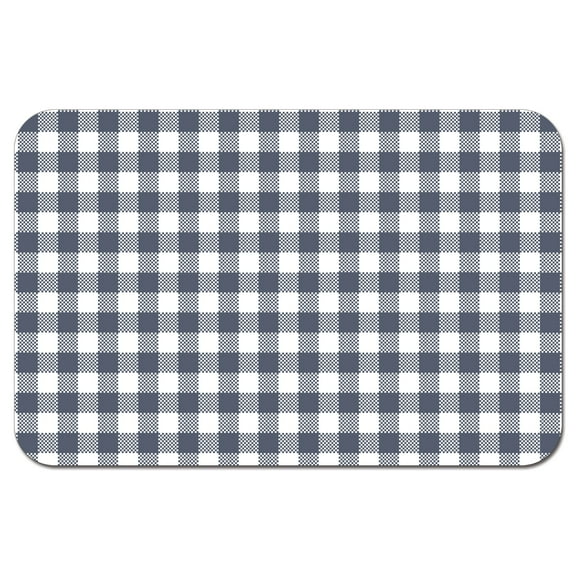 CounterArt "Checkered" Easy Care Waterproof Pet Feeding Mat