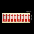 thumbnail image 2 of Unique Bargains Small Arrow Stickers 2.5x0.8' Self Adhesive Gas Liquid Flow Direction Label, Red Silver, 16 Sheet, 2 of 6