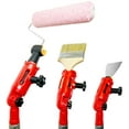 thumbnail image 3 of Multi Angle Paint Brush Extender Extension Pole Attachment Holder High Ceiling Roller Scraper Handle Corner Painting Tool, 3 of 7