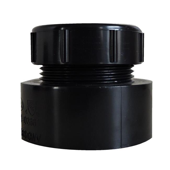 DWV Trap Adapter, Male, 1.5 in. Slip Joint x Hub