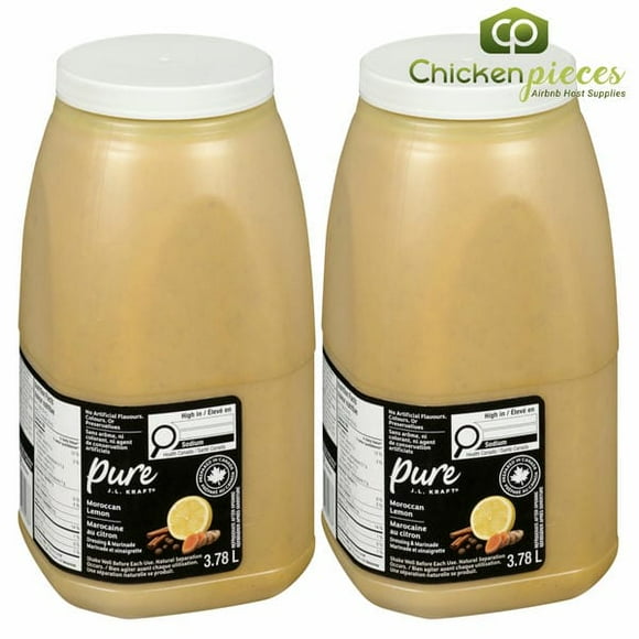 PURE J.L.KRAFT Vinaigrette Marocaine au Citron 3,78 L/1 Gallon