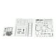 thumbnail image 1 of Stampsfor Crafts3 sellos transparentes para manualidades, sellos transparentes para grabar en relieve, instalación sin esfuerzo Jadeshay  A, 1 of 8