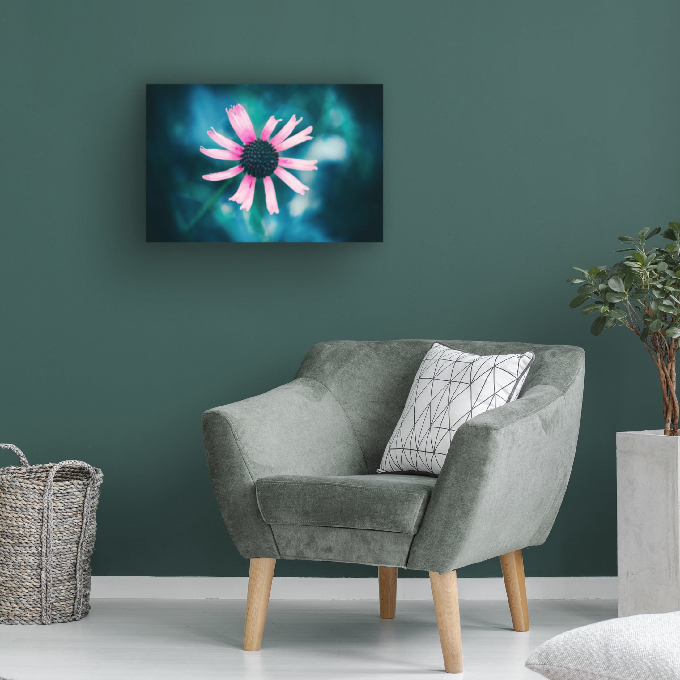 Canvas Wall Art - Ingo Menhard 'Pinky' Wall Art for Living Room, Bedroom, or Office D?cor by Trademark Fine Art - 24 x 16 Inches