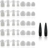 MEDca Universal Domes Hearing Sound Amplifier, Multicolor, 39 Piece