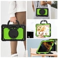 thumbnail image 6 of for Samsung Galaxy Tab S8/S7 Case 11 inch, 360 Rotating Shockproof Cover with Stand, Handle, Shoulder Strap (SM-X700/SM-T870), Lime, 6 of 7