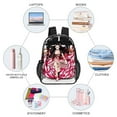 thumbnail image 5 of Demon Slayer Nezuko Clear Backpack Heavy Duty Transparent Bag See Through Bookbag for School, Work, Sport, College, Travel, 5 of 7