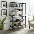 thumbnail image 2 of Crosley Furniture Madeleine 2 Piece 15"Metal Bakers Rack in Matte Black, 2 of 8